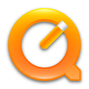 Quicktime 7 Orange Icon 300x300 png